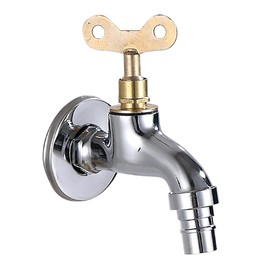 Felimoa Keyed Faucet, Water Faucet, Water Thieving, Tamper Prevention, Water Tap, Gardening