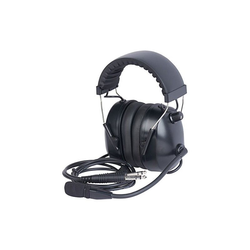 WICOM Aviation Headset - Black