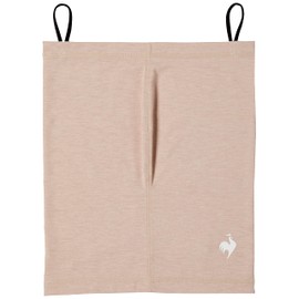 Le Coq Sportif Face Mask, Face Cover, Sports Mask, Easy to Breathe, Heat Retention, UPF 50+, UV Protection, Training, Running, beige, BEG