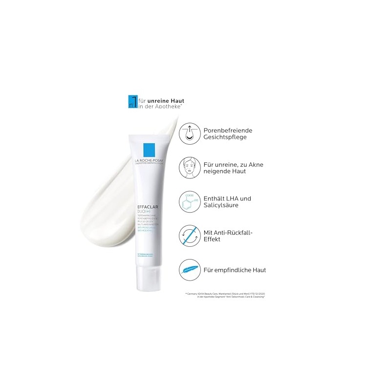 La Roche-Posay Effaclar Duo+ Moisturising 2 x 40 ml