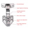 SEIWEI C80 Non Overlay Cabinet Hinge with Face Frame Plate