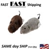 UN brand 2 PACK wind up mouse / rat