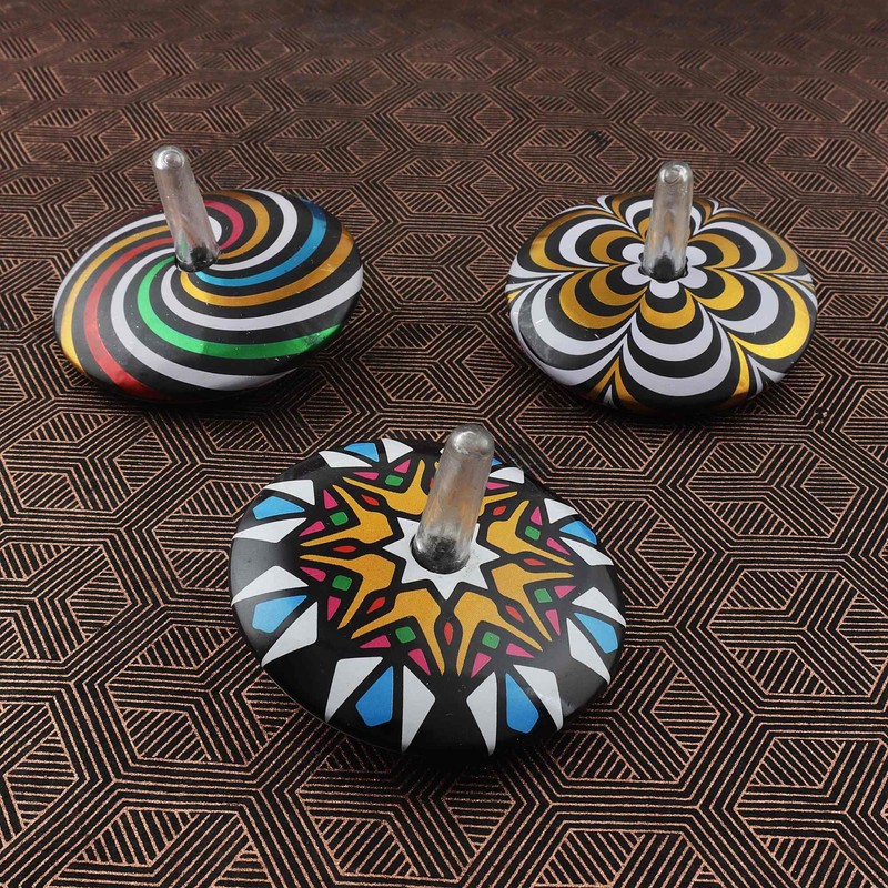 Freak Scene Blechspielzeug Kreisel Modell 01 Spirale bunt Blechkreisel Tischkreisel