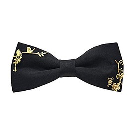 Cloud Rack Bow Tie Pure Cotton Black