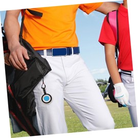 KOMBIUDA Golf Bag Tag Lightweight Durable Decorative Tag for Golf Bags Compact Metal Identification Accessory for Enthusiasts and Travelers