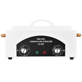 5 Liter Dry Hit Box with Temperature and Time Control for Nail Barber Tattoo Metal Equipment QUTUNI High Temperature Tool Cleaning Box, White / 네일 바버 타투 금속 장비흰색를 위한 온도와 시간을 조절 있는 5리터 드라이 히트 박스 QUTUNI 고온 도구 청소 상자, White