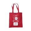 I Can't Stop Watching Joe Tote Bag - red One