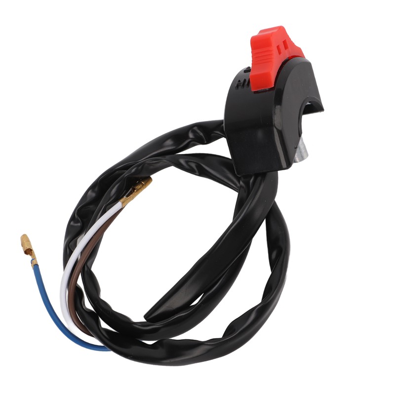 Motorcycle Headlight Dimmer Switch Left 35250‑126‑701 3 Wires ABS Replacement