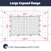 Cargo Net for Truck Pickup 4'x6' Stretches to 8'x12' Heavy