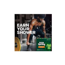 ODWIRA 6-Pack Deodorant Irish Bar Soap, Mild for skin, 12 hours small fresh, Spring Soap for Washing Face, Body, Hand, 4oz each (total 24 oz) + 1 shower Sponge made for Irish Spring Soap