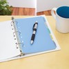 AVERY Durable Plastic Write-On Dividers, 5-1/2" x 8-1/2", 5 tabs,