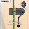 TIBEGOLD Slide Bolt Gate Latch, Heavy Duty Door Latch Hook