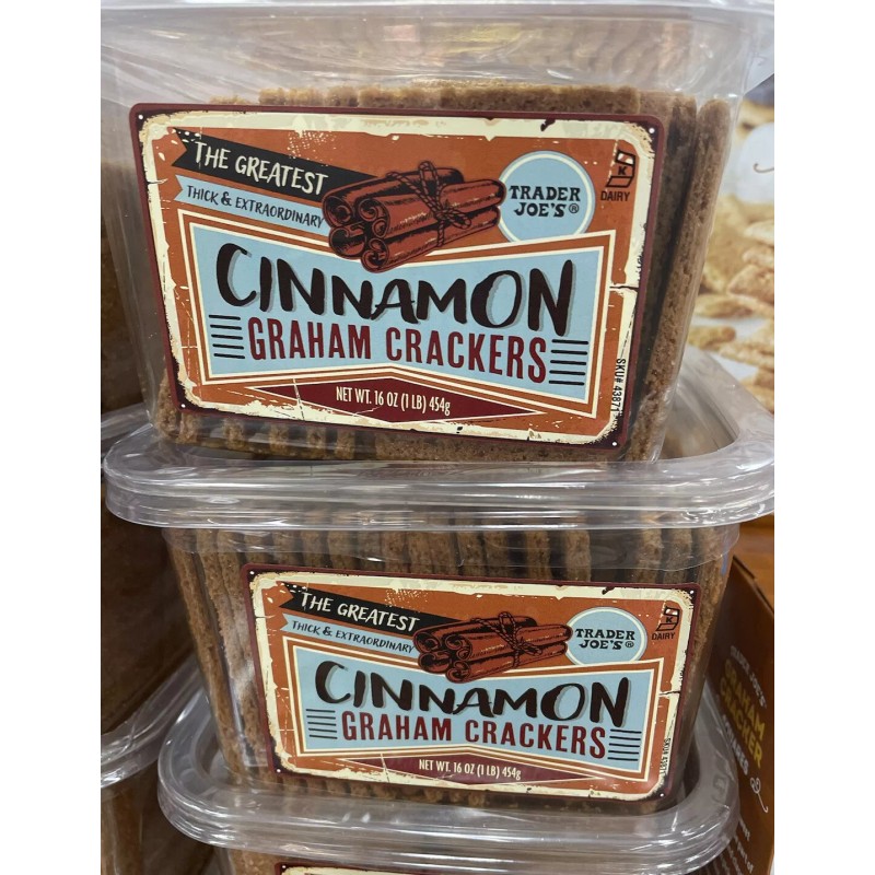 Trader Joe's 2 PACK Trader Joe's The Greatest Cinnamon Graham