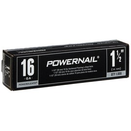 POWERNAIL 1-1/2 Inch x 16-Gauge Powercleats Hardwood Flooring Nails (1000-Pack)