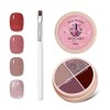 ArtiClaws 4 Colors Solid Nail Gel Set Pudding Cream Gel