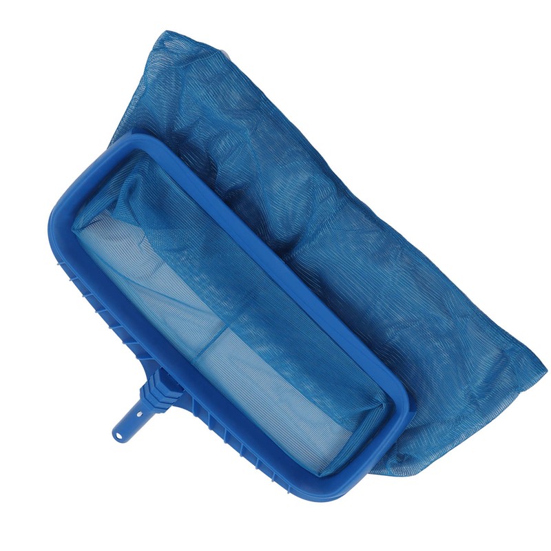 Swimming Pool Leaf Skimmer Net ABS Blue Reinforced Frame Heavy