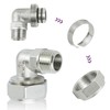 M8086 2 PCS Maxline 90 Degree Elbow Fitting 3/4 Tubing