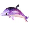 LALASTYLE Inflatable Dolphin Pool Float Flow-Up Dolphin Durable PVC Water