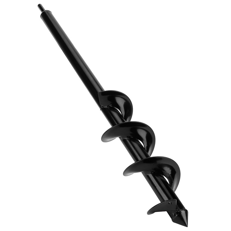 Flower Planting Auger Iron Planter Digging Spiral Drill Bit Garden