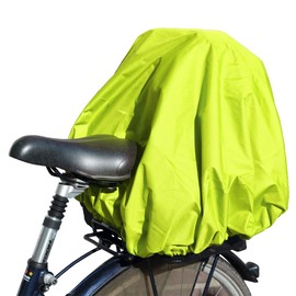 NICE'n'DRY Bicycle Basket Cover and Rain Cover XXL Neon Yellow