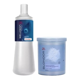 Wella Professionals Decolorante Blondor Wella 800 G + Welloxon 30 Vol.