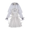 Clearstone Moon Talk Cosplay Halloween Pearl Fizzster Women Grey