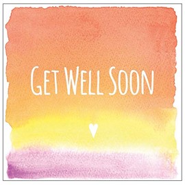 Get Well Soon Blank Greetings Card