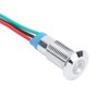 4 Sets PreWired Round LEDs Waterproof 2Color Signal Light Common