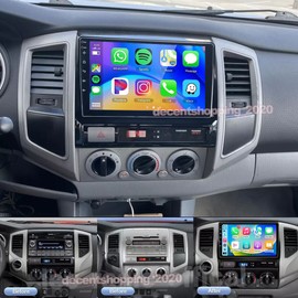For Toyota Tacoma 2005-2013 64G Carplay Android 13 Car Stereo Radio GPS Navi RDS