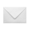 Netuno B6 White Ribbed Envelope (25), 120gsm Aster Laid Paper,
