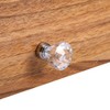 16PCS 25mm Diamond Shape Acrylic Knobs Furniture Drawer Cabinet Cupboard