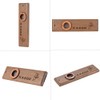 Wooden Kazoo Musical Instrument Ukulele Guitar Partner Wood Harmonica with
