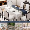 Rectangular Waterproof PVC Tablecloth, Tablecloth for Dining Room, Garden, Party,