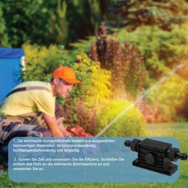 Bohrmaschinenpumpe mit 2M Schlauch: Pumpe Bohrmaschine Tragbar Pumpe Bohrmaschine Hohe Durchflussmenge Akkuschrauber für Öl Flüssigkeit Kraftstoffe FlüSsigwasser