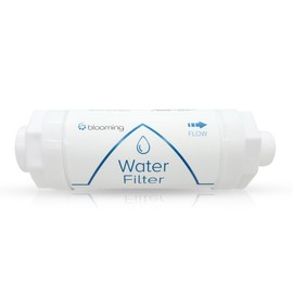 Blooming Bidet Filter for Bidet Toilet Seats, Premium Water Filtration System for Electronic Bidet Seats, Extend the Life of Electric Bidet Up to 6 Months, 1/2" Threads