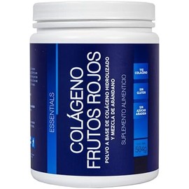 NLS Essentials  COLÁGENO HIDROLIZADO sabor frutos rojos  Sin azúcar añadida  Delicioso sabor  504g