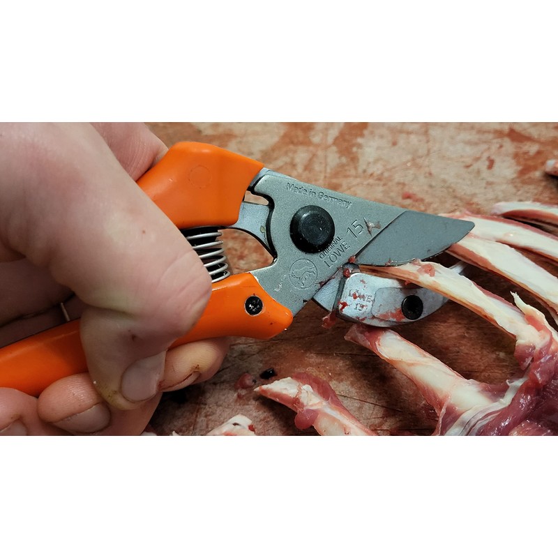 Original LÖWE Hunting Scissors 15.114 with Non-Stick and Corrosion-Protected Blades