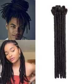 Synthetic Hair, Afro Braids, Dreadlocks Extensions, 5 Bundles, Like Real Hair, 35 g / Pack