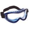 Sellstrom Safety Goggles â Odyssey II Industrial Eye Protection, S80200, Anti Fog, Scratch Resistant, Latex Free Protective Eye Shield for Men and Women with Dual Panel Clear Lens, Blue Frame One Size