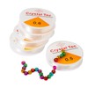 LORJE 4 Roll Clear Elastic Beading Threads，Stretchy Bead Cord String