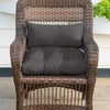 QILLOWAY Outdoor Patio Wicker Seat Cushions Group Loveseat/Two U-Shape/Two Lumbar