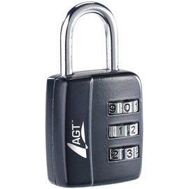 AGT – Travel Bag Luggage 3 Digit Combination Luggage Locks – 29 mm