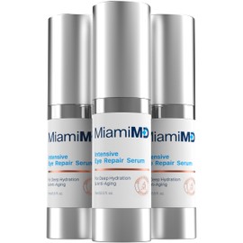 Eye Serum (15ml) Under Eye Treatment for Dark Circles, Crow's Feet & Eye Bags - Eye Serum for All Skin Type - Anti-Aging Under Eye Cream - Reduces Eye Puffiness - For Day & Night Time Use - 3 PACK