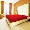 EV DEKOR®MF0001 Fitted Sheet King, Red - Deep Pocket Bedsheet