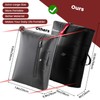 Vacuum Bags for Travel Luggage (1PCS + 6.0kPa Pump), Vacuum