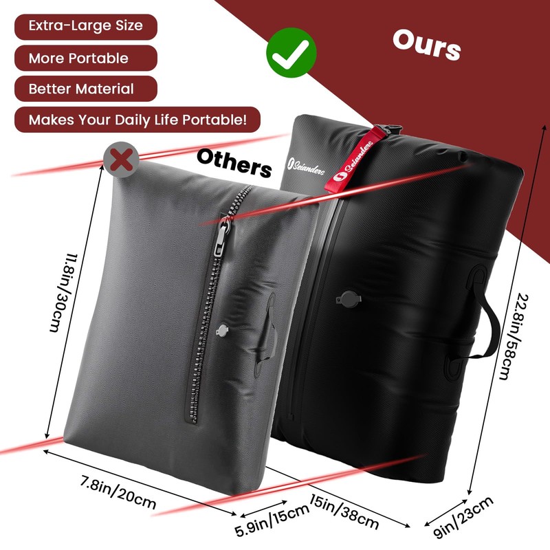 Vacuum Bags for Travel Luggage (1PCS + 6.0kPa Pump), Vacuum