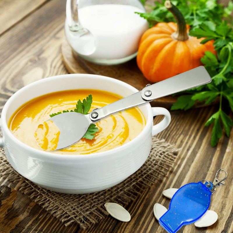 Folding Spoon And Fork Folding Fork Folding Spoon Foldable Fork