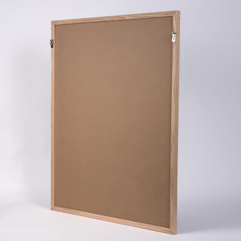 Large Black Felt Letter Board | 24"x30" Classy Dark Stained