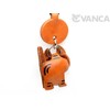 Genuine Leather Portable Cat Strap Petite Toraneko-chan Aruki VANCA CRAFT