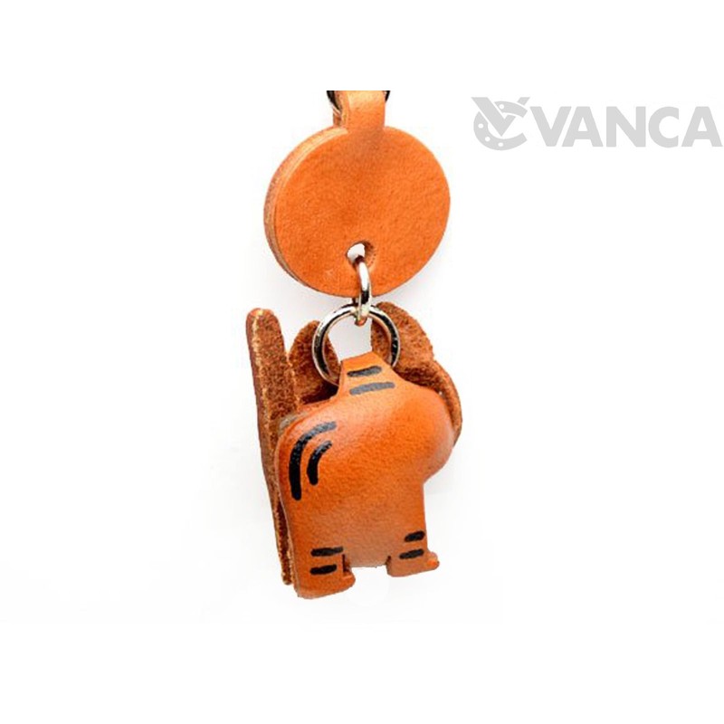 Genuine Leather Portable Cat Strap Petite Toraneko-chan Aruki VANCA CRAFT